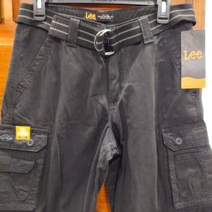 Lee Men's Wyoming Belted Cargo Shorts